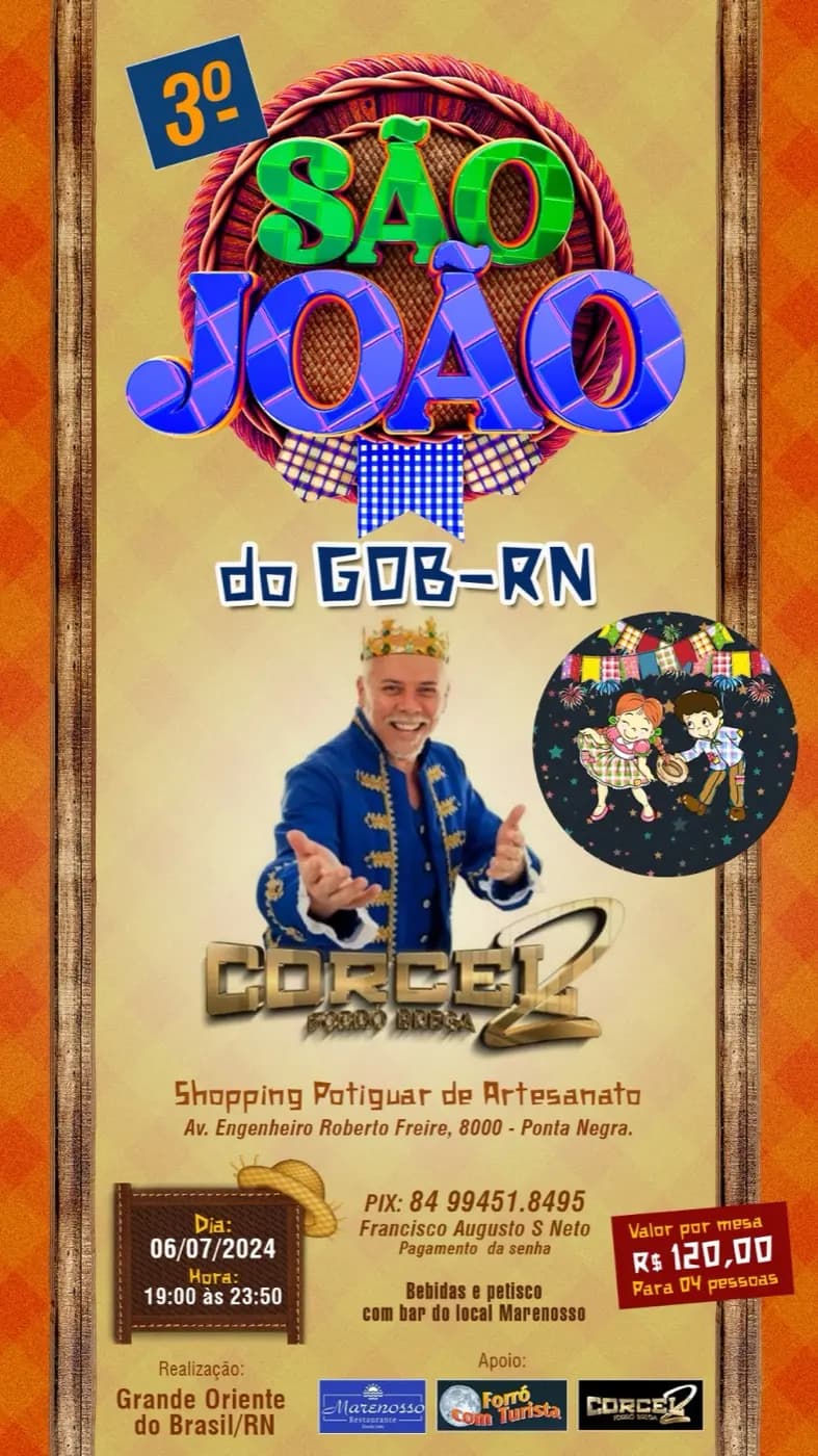 Registro fotográfico: São João do GOB-RN